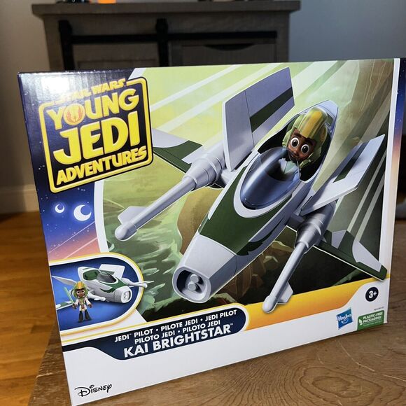 Disney Star Wars Young Jedi Adventures Kai Brightstar Vehicle 3+ Sealed Box NEW - Picture 7 of 8